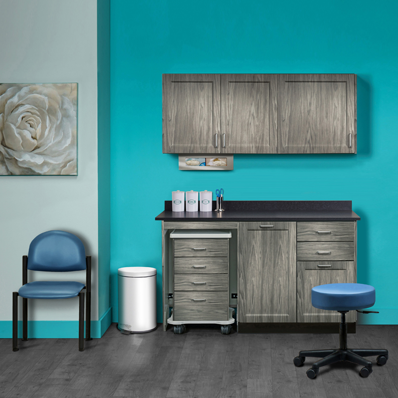 60" Cart-Mate Fashion Finish Ready Room My Way MIDDLE LEFT