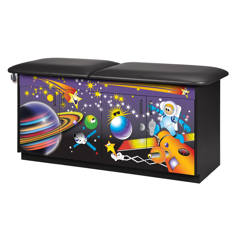 Space Place table (no adj back)&cabinet