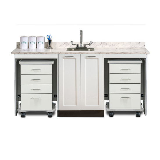 72" Cart-Mate w/DUAL carts RIGHT & LEFT