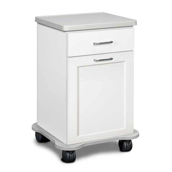 Fashion Finish 1 Door 1 Drawer Cart-Mate Cart