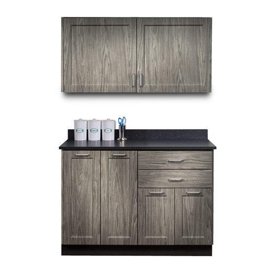 48" Fashion Finish Upper & Lower cabinet set only