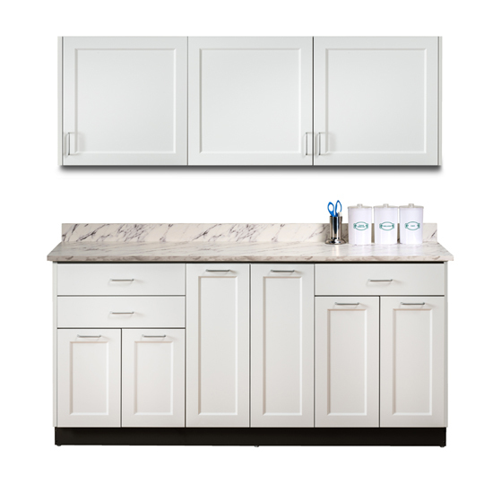 72" Fashion FinishUpper & Lower cabinet set only