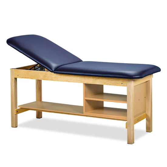 500# Table w/shelving unit 30" wide-Classic