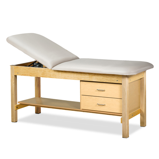 500# 2 drawer table 30" wide & 78" long-Classic FLAT TOP
