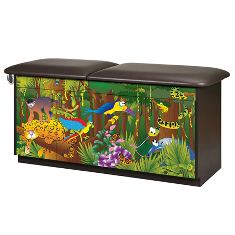 4 Door table-Rain Forest-no adj back