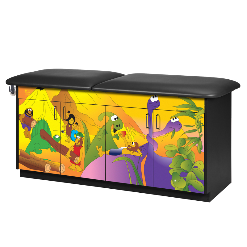 4 Door table-Dino Days-no adj back