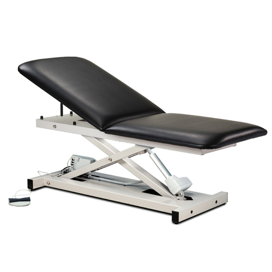 XL power table w/adj backrest