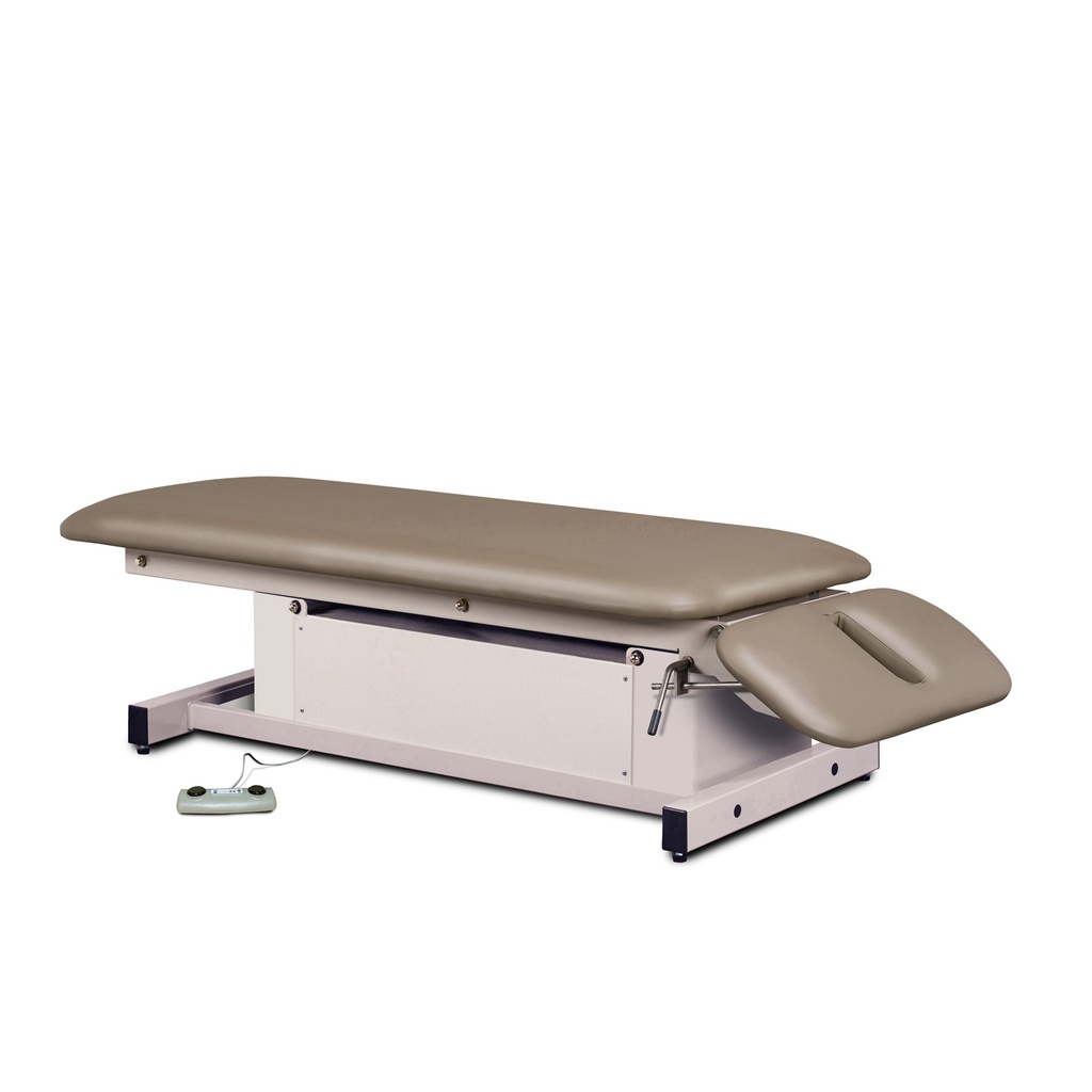 Power Glide series HI LO table w/Flat top & Drops Section with Nose Hole 