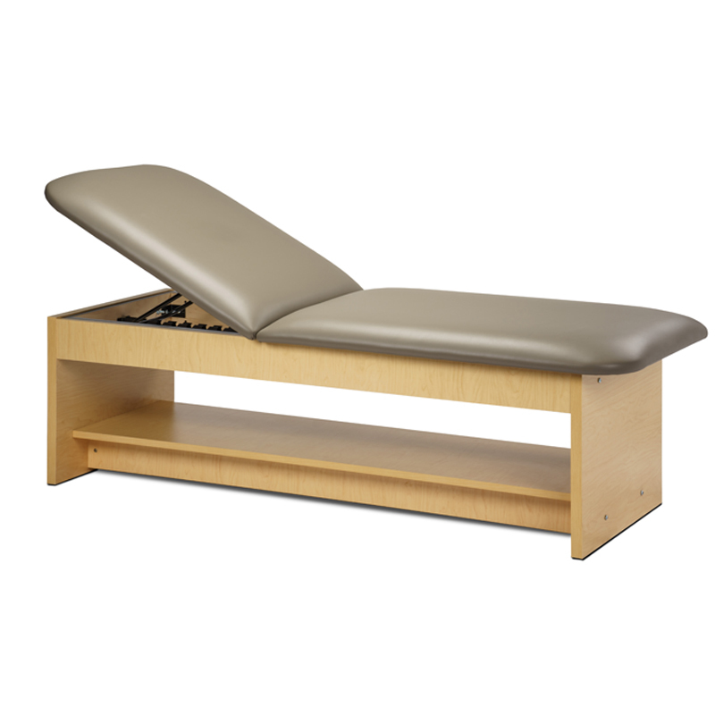 27" KD panel leg couch with backrest w/full shelf 