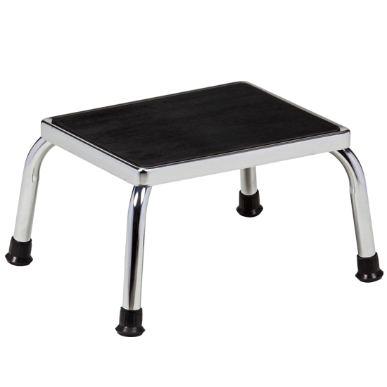 Chrome step stool