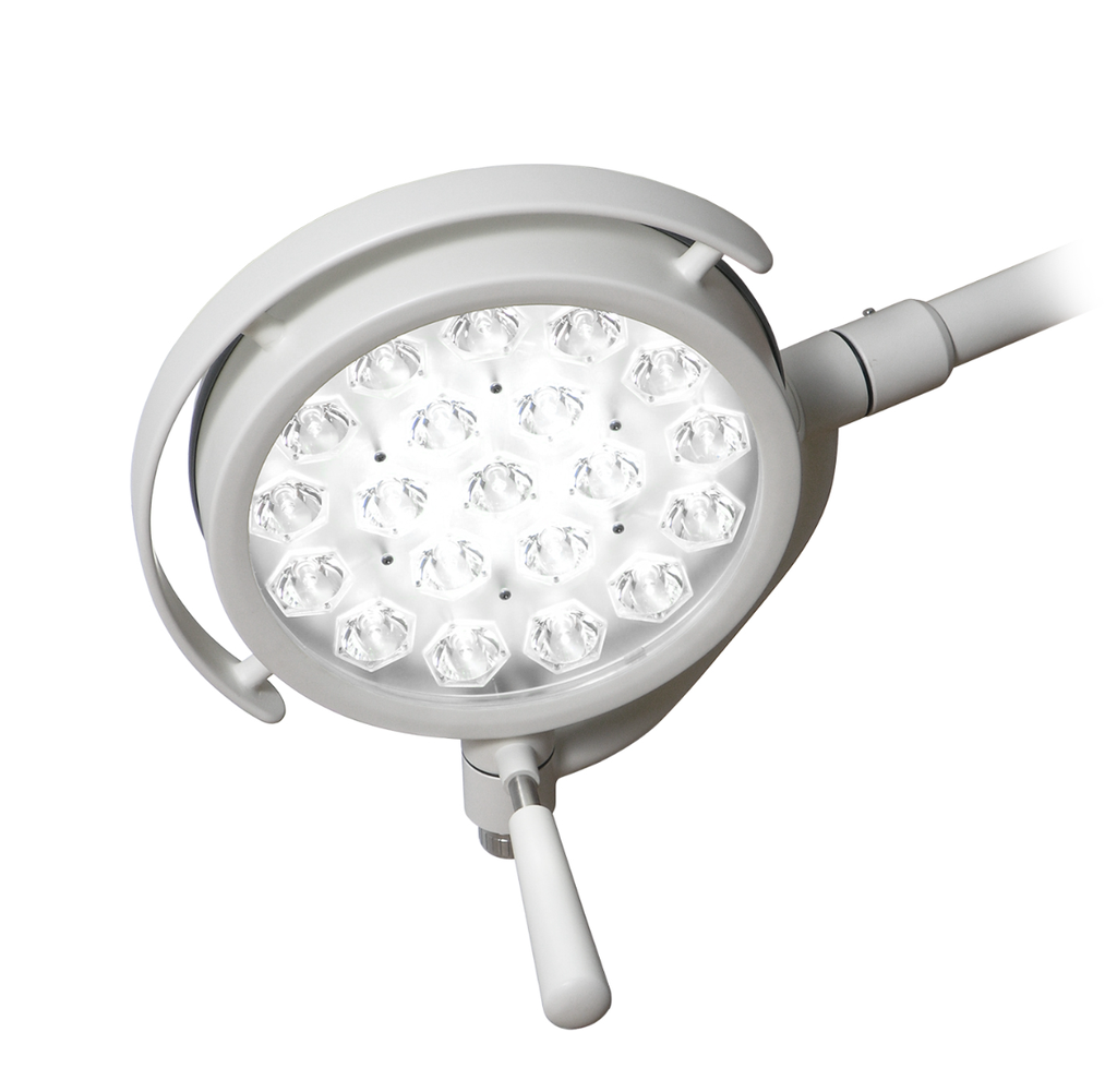 DRE Medical SLS 2500 LED Dual Head Ceiling Mount Light