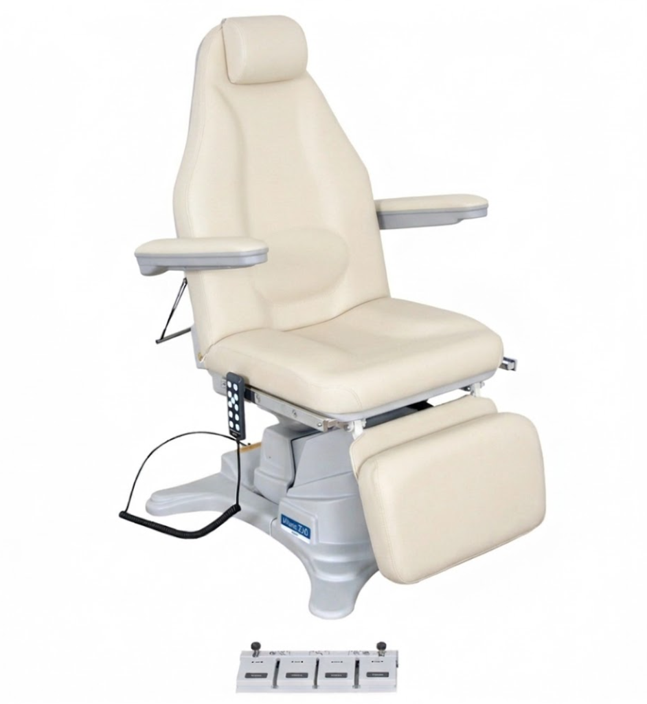 DRE Medical Milano E20 Power Procedure Chair - Cream