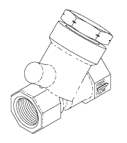[CSV073] Check Valve (3/8" Fits: Door Seal Line, and Drain & Vent Dump Lines)