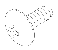 [AIS183] Screw (#4-40 X 1/4)