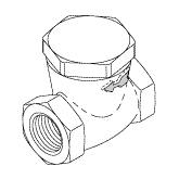 [VPV055] Check Valve (3/8" Fits: Manifold Assembly)