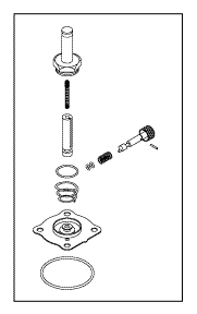 [AMK174] Solenoid Valve Repair Kit For 3/4&quot; Port Valves