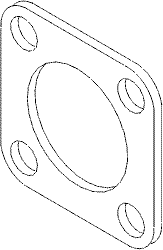 [AMG190] Gasket (heater Flange)