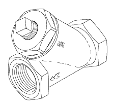 [AMS203] Strainer (3/4")