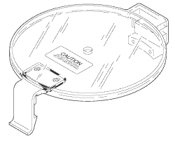 [CAC086] Lid Cover Assembly - Readacrit, MP Readacrit