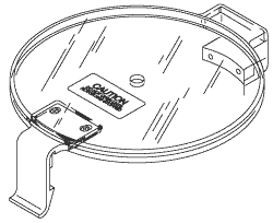 [CAC087] Lid Cover Assembly - Sero-Fuge, Sero-Fuge II