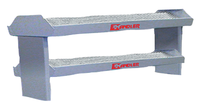 [222DT] Handler Double Side/Double Tier Work Shelf Model 222DT