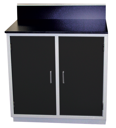 [241 WGRAY] Handler Double Door Cabinet Model 241