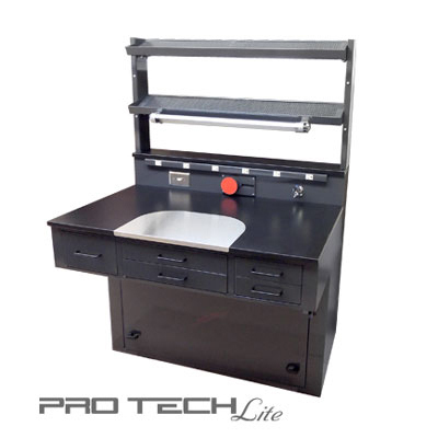 [213 WGRAY] Handler Ceramist Bench Model 213