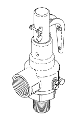[CSV085] Safety Valve (45 Psi) 3/4" MPT