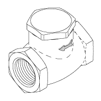 [VPV051] Check Valve (3/4" - Fits: Manifold Assembly)