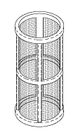 [VPS076] Screen (50 Mesh) - Fits: Solids Collector (3/4")