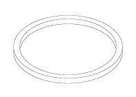 [VPG080] Bowl Gasket - 3 per package (2.23" OD x .13" Square)