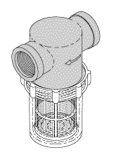 [VPC071] Solids Collector (1-1/4")