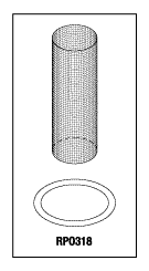 [VPE012] Strainer Element (Material: 100 mesh stainless steel)