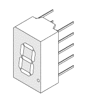 [LMD031] Numeric Display LED - 3 per package for Force 2-2