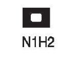 [N1H2] TPC Notched Mounts Model N1H2