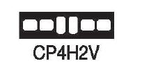 [CP4H2V] TPC Clear Pocket Mounts Model CP4H2V