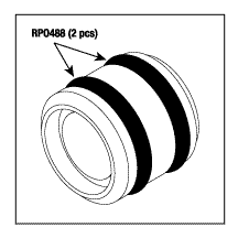 [SSV055] Check Valve (CK-5, 6, 7 - Includes: (2 pcs) O-ring)