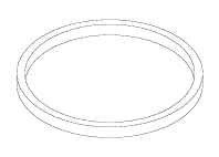 [VPG091] Bowl Gasket - 3 per package (1.43&quot; OD x 1.28&quot; ID x .11&quot; thk)