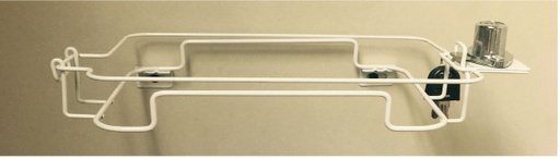 [8783] Medegen Sharps-Tainers™ Locking Mounting Brackets, Chrome Plated, for 8706, 8706T, 8761, 8