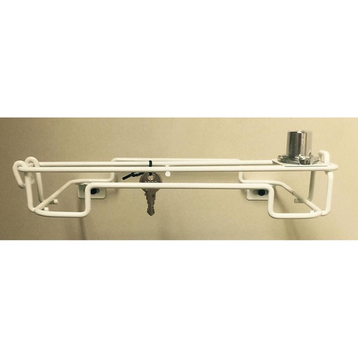 [8782] Medegen Sharps-Tainers™ Locking Mounting Brackets, Chrome Plated, for 8703, 8703T, 8731, 8