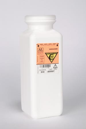 [930] Medegen Chemotherapy Sharps Containers, Polypropylene, White