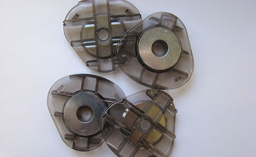 [20011578] Whip Mix - Disposable Magnetic Mounting Plates for Mark 300 Series (Pkg. 100)