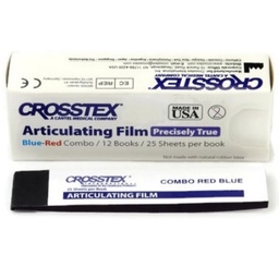 [TFMBKR] Crosstex Articulating Paper - Film Black/Red Combo Precisely True