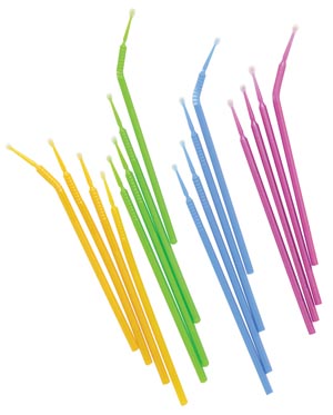 [MB-1001] Mydent Defend Disposable Micro Applicator, Fine, Mauve, 100/tube