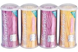 [MFA400] Microbrush Tube Series, Fine Size, Pink/ Yellow