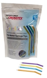 [BCSAWS] Crosstex Sparkle™ Syringe Tips, Assorted Colors, 250/bg