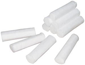 [CS-0200] Mydent Defend Cotton Rolls, #2, Medium, 1.5" x .375", 2000/bx