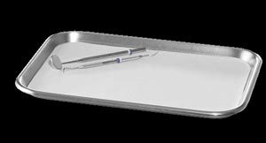 [5593-BL] AMD Medicom Dental Tray Cover, B Ritter 8½" x 12¼" Blue