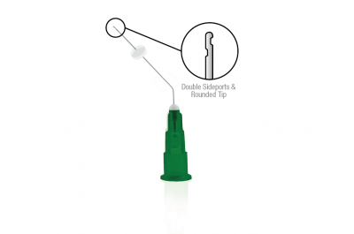 [222-20] Pac-Dent OptiProbe™ 31 Ga Needle, 27mm Double Sideport, 20 pack
