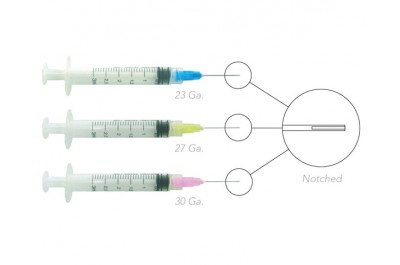 [245] Pac-Dent Endo Irrigation Combo Kit 27 Ga, 100 x 3cc Syringes